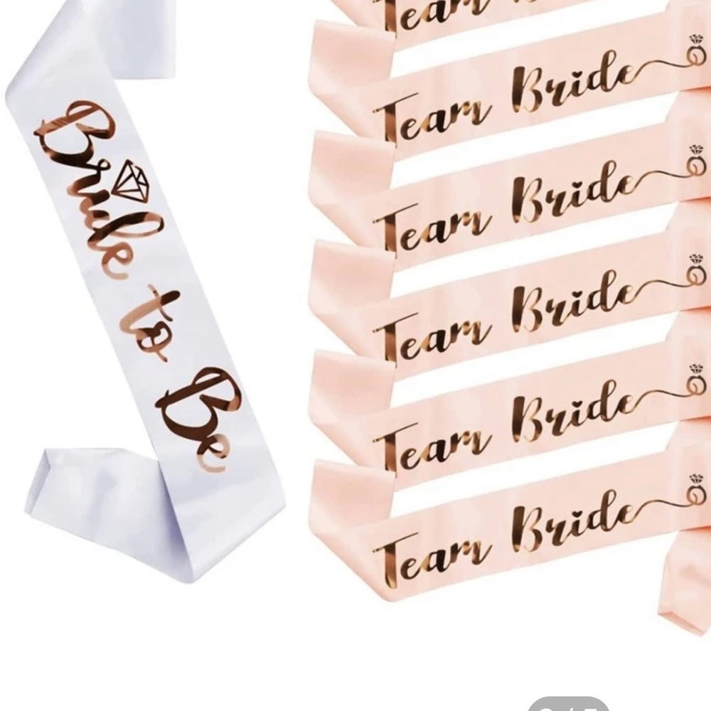 Lot of bridal/bachelorette stuff